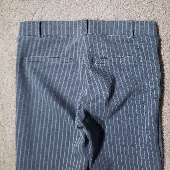 Betabrand Pinstripe Dress Pant Yoga Pant- Straight Leg - Picture 5 of 10